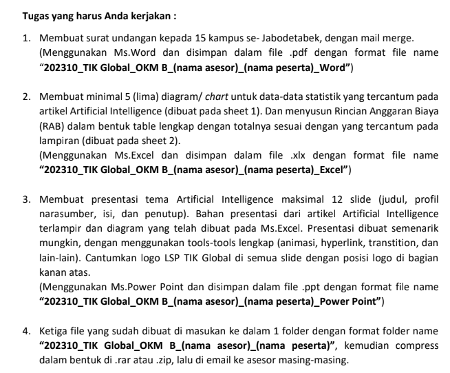 Artificial intelligence